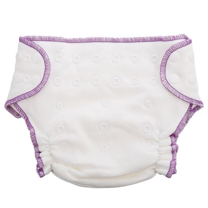 Fdit Pappy Super doux tissu couche-culotte lavable imperméable réutilisable pour bébé enfant en
