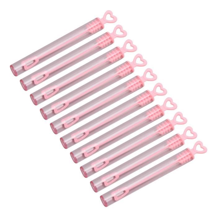TZOXTLH 96 pièces baguettes à bulles Transparent Durable ABS Portable bâtons à bulles largement utilisés pour les vacances de mariage de fête