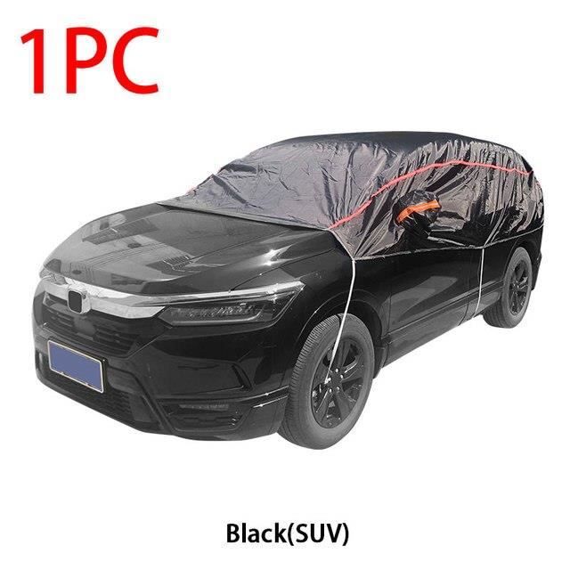 BACHE VEHICULE,SUV Black Half--Demi-housse De Voiture, Imperméable
