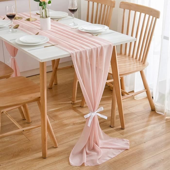 Chemin de table - Liberty Flower - 28 cm x 3 m | Le Géant de la Fête
