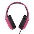 Trust Gaming GXT 415 Zirox Casque Gamer Filaire Léger pour PC, Xbox, PS4, PS5, Switch, Jack 3.5 mm, avec Micro - Rose-1
