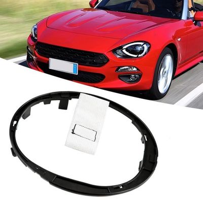 NHQZ Bague de maintien du soufflet du levier de vitesse pour Fiat 500 500c 2009-2015,Anneau de rétention et anneau de cadre,Support de cadre de levier de vitesse