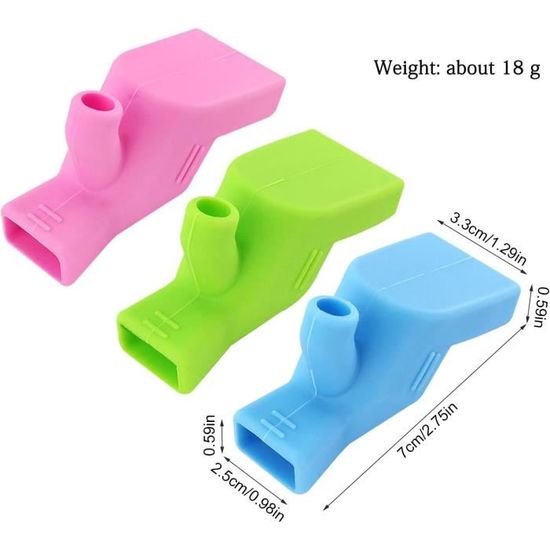 Extension de Robinet,3pcs Robinet de Rallonge Robinet Extender pour