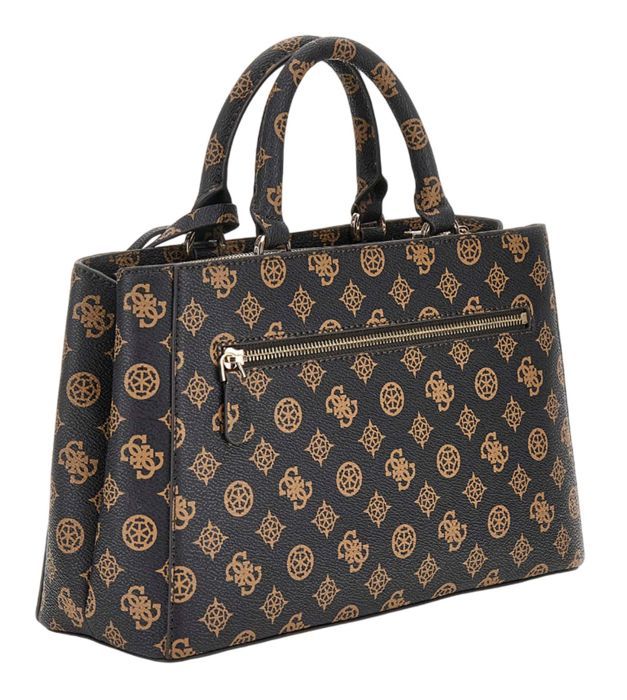 GUESS Sac à main brun foncé brun clair pour femme Dorys Luxury