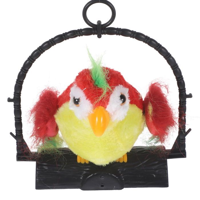 Jouet perroquet parlant pour enfants - Perroquet en peluche enregistrable et répétitif