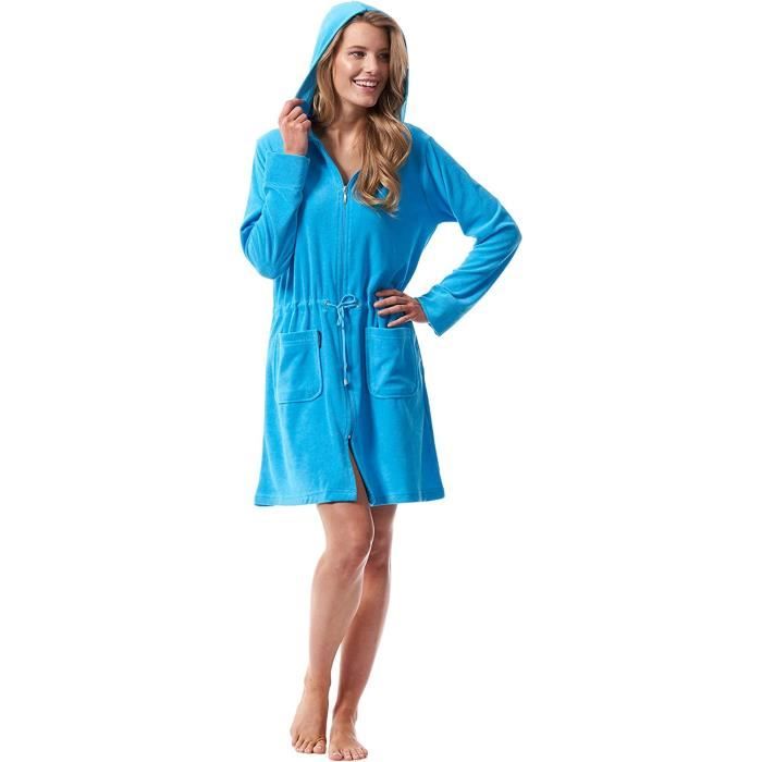 Peignoir zippé sale