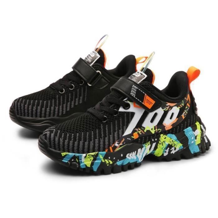 Baskets Sneaker Enfant ECELEN Orange Automne Hiver