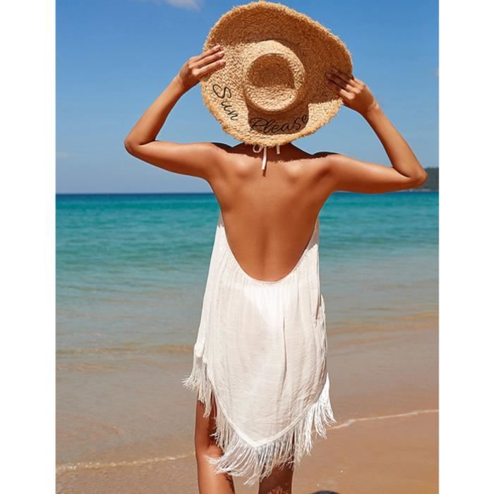 Robe dos nu plage online