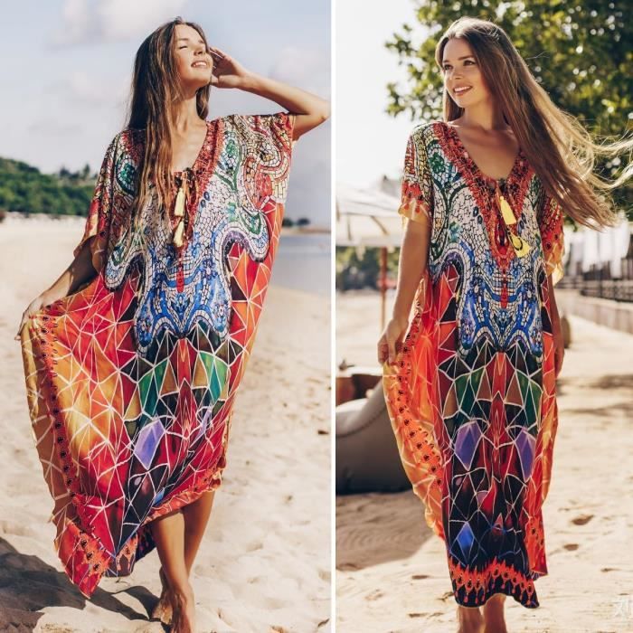 Tunique boheme grande taille best sale