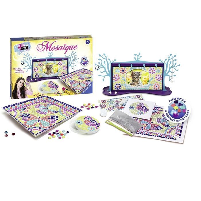 Ravensburger - Mosaique Cactus et Lama - Loisir Créatif - 18352 Ravensburger - Mosaique Cactus et Lama - Loisir Créatif - 18352