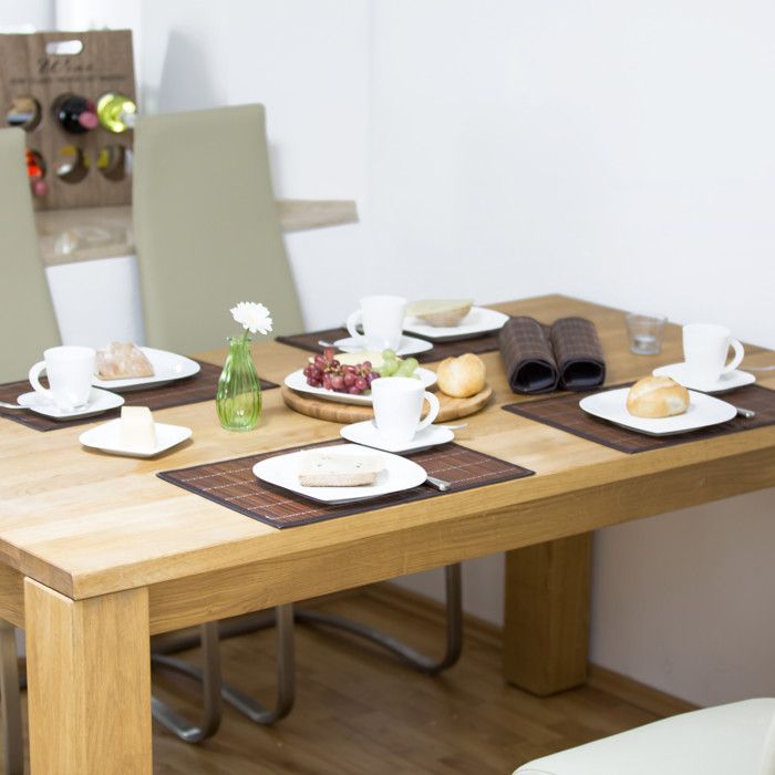 Lot De 6 Sets Table Cuir Synthétique Imperméables Réversibles 43x30 Cm Resistants Chaleur Lavables Bleujaune 92132279 Lot De 6 Sets Table Cuir Synthétique Imperméables Réversibles 43x30 Cm Resistants Chaleur Lavables Bleujaune 92132279