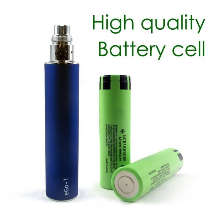 VINSOO(bleu)Big Capacit 3200mAh EGO T Batterie Pour Ego Cigarette  lectronique - Cdiscount Au quotidien