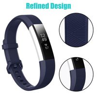 Bracelet De Remplacement En Silicone Pour Fitbit Alta Et Alta HR - Avec Fermoir Métal, Tailles S/L