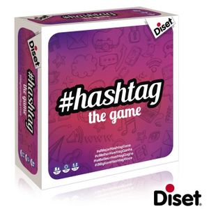 JEU SOCIÉTÉ - PLATEAU DISET Hashtag the game 62327 JEU SOCIÉTÉ - PLATEAU DISET Hashtag the game 62327