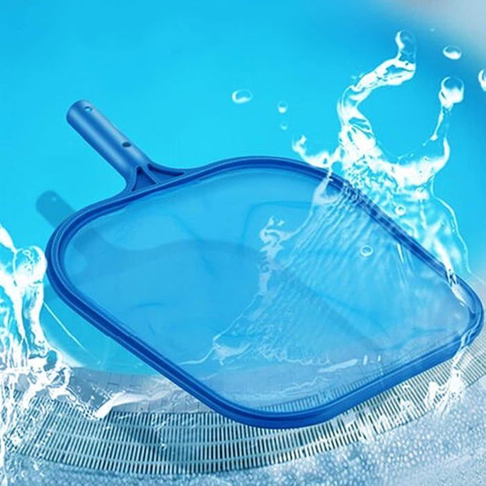 Épuisette pour feuilles de piscine, râteau, épuisette de piscine