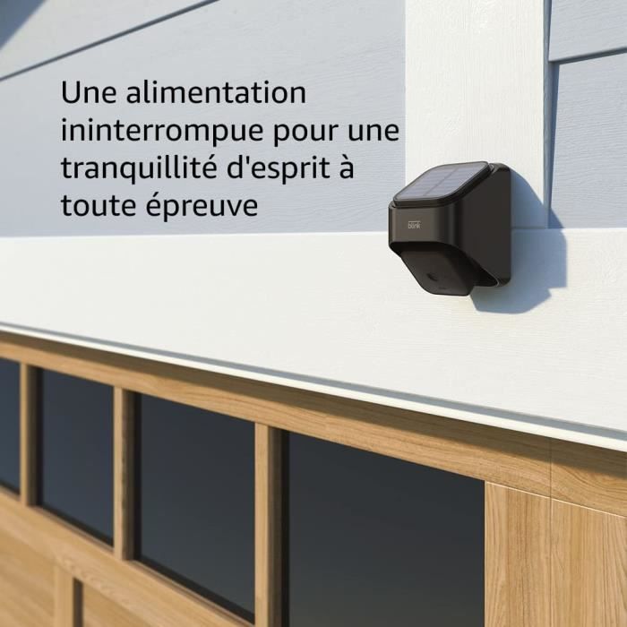 Lot De 2 Panneaux Solaires 5W Pour Caméra Blink - Câble 4m - IP65 - Support 360° - Charge Continue