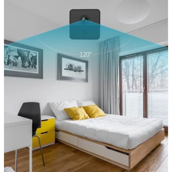 Pixplus Camera Mini caméra de surveillance - PIXPLUS - HD 1080P - Vision nocturne 120 ...
