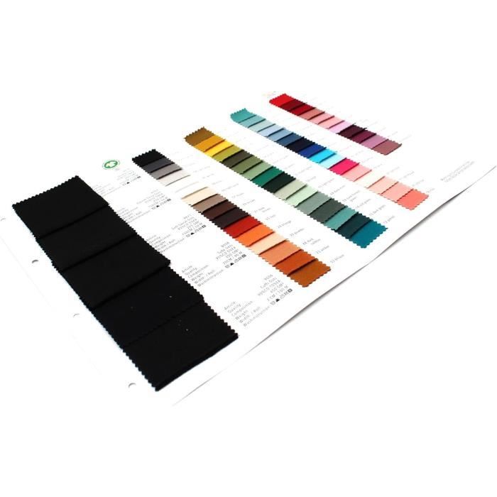 Store Tissu Tubulaire Vendu Au Mètre Largeur 70 Cm 95 Coton, 5 Élasthanne 50
