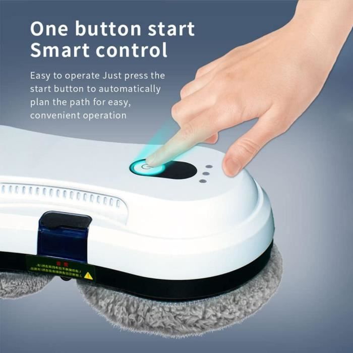 Robot nettoyeur de vitres avec pulvérisateur d'eau automatique, HUTT