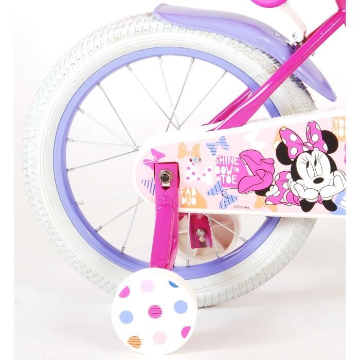 Vélo minnie hotsell 16 pouces