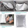 Housse de Protection pour Vélo Imperméable Anti-Pluie Anti-poussière Anti-Chaleur Bâche de Moto Bicyclette Vélo-3