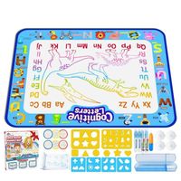 Tapis Dessin Eau - ZGEER - 100 X 70 Cm - Tapis Dessin Enfant - Jouet éducatif - Jeux