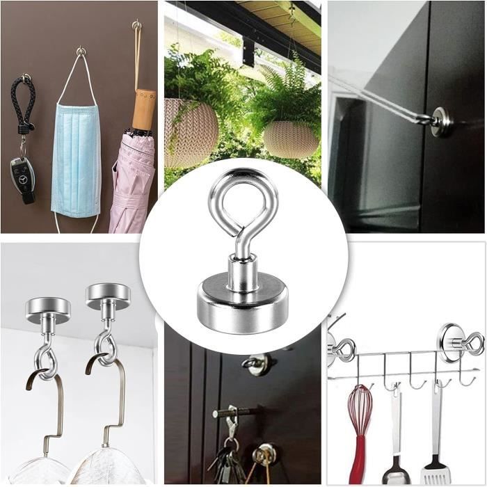 50 Pièces Aimant Puissant 12X1.5Mm Aimant Neodyme Mini Magnet Frigo Petit Aimant Rond Tableau