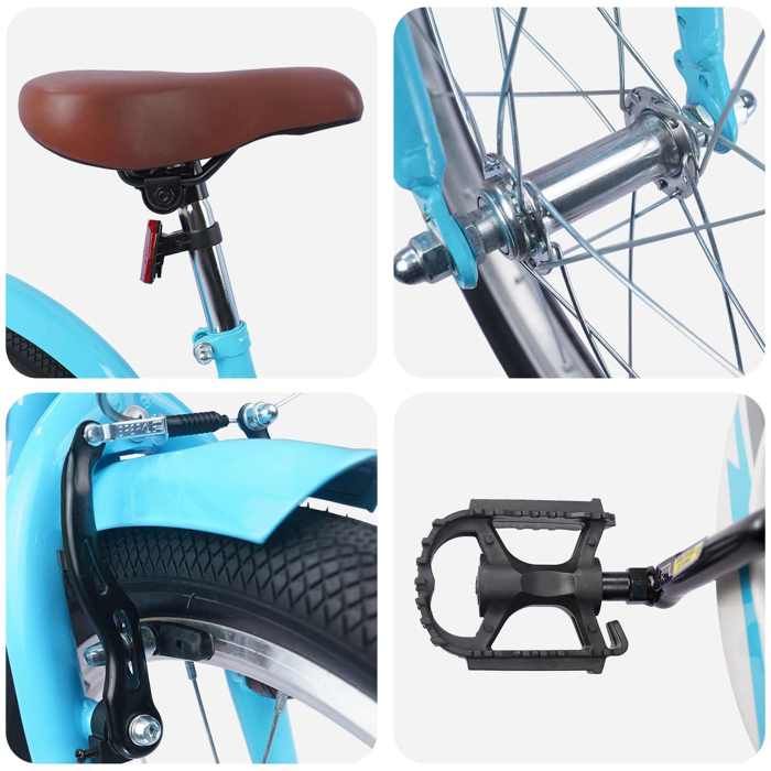 PROMETHEUS BICYCLES Remorque Vélo Enfant – Semi-tandem 18 Pouces Pour 5-10 Ans, Pliable Et Super Léger (blanc)