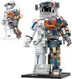 Jouets de Construction d'astronaute,900 pièces Building Kit,Cadeaux créatifs d'astronaute Spatiale pour Adultes garçons Filles-0