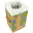 Kit toilettes sèches Cleanis - Système pliable, portable et hygiénique avec 12 sacs absorbants-0