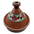 Décor ethnique Tajine Pot en terre Cuite Marocain Plat 35 cm 1801201023-0