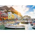 Puzzle Adulte Ville Italie : ile De Capri 1500 Pieces - Puzzle Port Et Mer - Montagne - Bateau-0