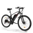 Vélo électrique 27.5" 250W 36V 13Ah - VTT Électrique - Shimano 7 vitesses - 3 Modes de conduite - Adulte - Noir-0