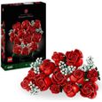 LEGO® 10328 Icons Le Bouquet de Roses, Fleurs Artificielles pour Décorer, Cadeau de Saint-Valentin pour Adultes-0