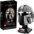 LEGO® 75328 Star Wars Le Casque Du Mandalorien Maquette de Collection à Construire, Décoration et Cadeau Pour Adultes-0