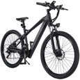 Onesport®Electric Bike, Aluminium frame,26'' Ebike with 350W Motor,  Shimano 21 speed gear 25KM/H,battery Removable 36V/7.5Ah-0