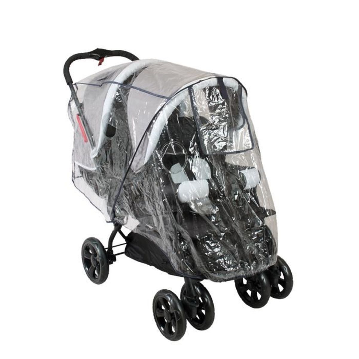 habillage pluie pour poussette double peg perego