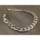 JUST MY BRAND Gourmette / Bracelet Large ll Argent Homme