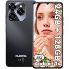 Oukitel C50 5G Smartphone - 24Go + 128Go - HD+ 6.8" - 5150mAh - 50MP - Android 14 Téléphone Portable GPS Double SIM - Noir