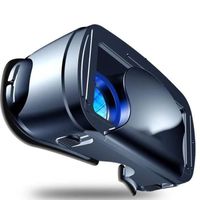 Lunettes VR Noir Blueray Casque De Réalité Virtuelle Uniquement En 3D Pour Téléphone Portable