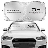 For Q5 -Pare soleil de voiture pour Audi A3 8P 8V A4 B8 B6 A6 C6 C5 A5 Q2 Q3 Q5 Q7 Q8 TTS TT, accessoires Auto, réflecteur Anti UV