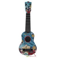 Jouet ukulele pour enfants Mini Guitare en plastique Instrument de musique pour les enfants d'âge préscolaire Cadeau