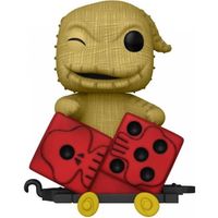 Figurine POP! Train Cart Vinyl Oogie in Dice Cart 9 cm - FUNKO - L'étrange Noël de Mr. Jack - Mixte - Adulte