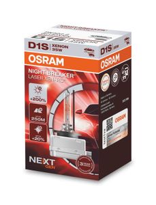  OSRAM 66140 Ampoule xénon XENARC ORIGINAL D1S HID, Lampe à  Décharge, Qualité de l'Équipement d'Origine OEM, Boîte pliante, 1 pièce