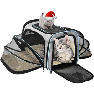 Sac Transport Chat Extensible Sac A Dos Pour Chien Transparent Pliable Avec Filet Respirant Cdiscount