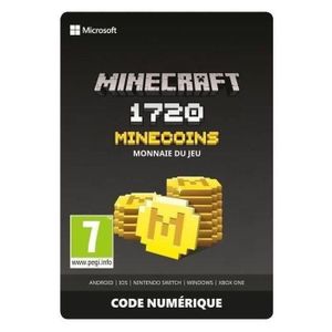 EXTENSION - CODE Minecraft: Pack de 1720 Minecoins - Code de Téléch