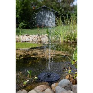 Fontaine jet d eau solaire - Cdiscount