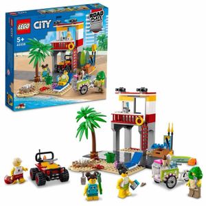 ASSEMBLAGE CONSTRUCTION LEGO® 60328 City Le Poste De Secours sur La Plage,
