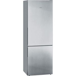 RÉFRIGÉRATEUR CLASSIQUE SIEMENS KG49EAICA - Réfrigérateur combiné pose - libre - 413L (302+111) - Froid statique - 70x201cm - Inox