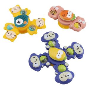 FRUSE Lot de 3 jouets rotatifs sensoriels à ventouse pour bébé avec  fonction de décompression pop 
